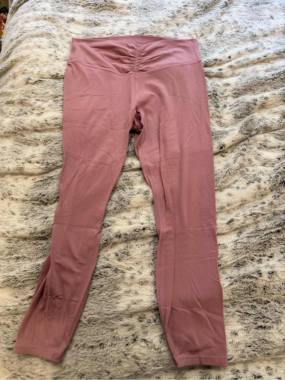 all in motion Dusty Rose Ruched Waist Leggings